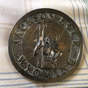 Jackson Hole Wyoming Belt Buckle